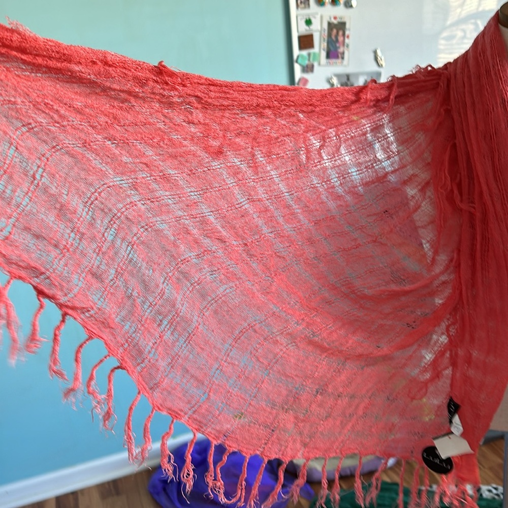 Pink scarf - Picture 2 of 4